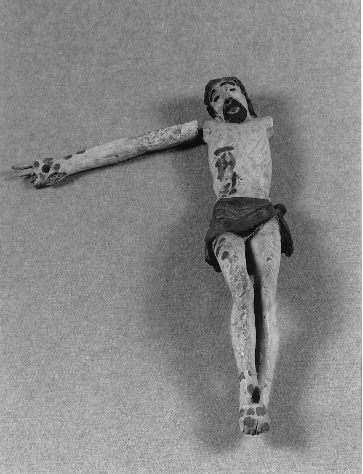 Cristo crocifisso (scultura) - ambito Italia settentrionale (sec. XIX)