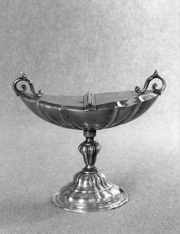 navicella portaincenso - ambito Italia settentrionale (sec. XVII)