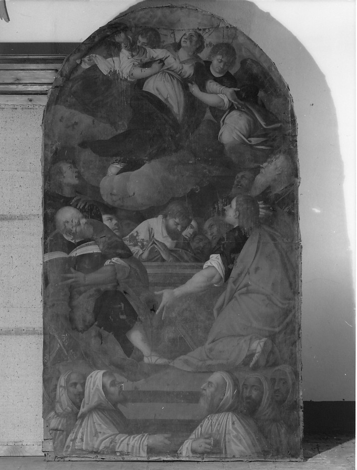 Santa (pala d'altare) - ambito Italia settentrionale (sec. XVII)