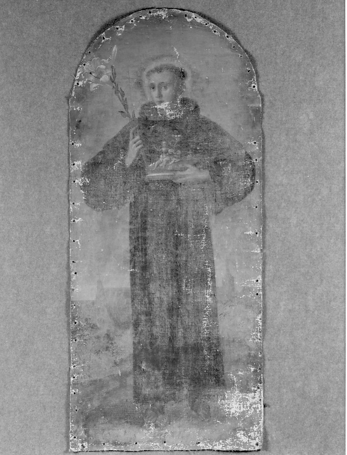 Sant'Antonio da Padova (dipinto) - ambito Italia settentrionale (sec. XIX)