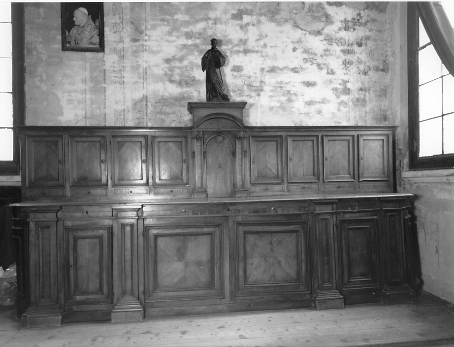 credenza - ambito Italia settentrionale (fine sec. XVIII)