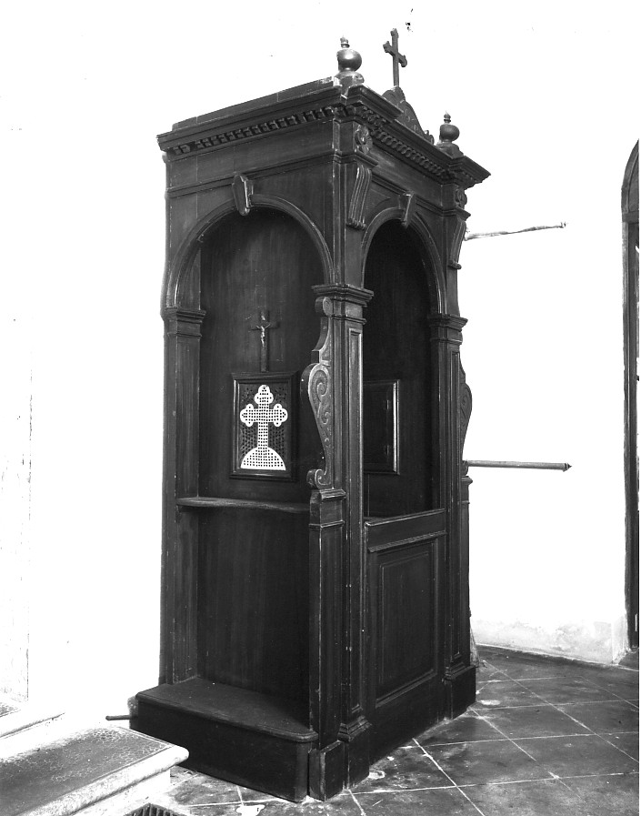 confessionale - ambito Italia settentrionale (inizio sec. XIX)