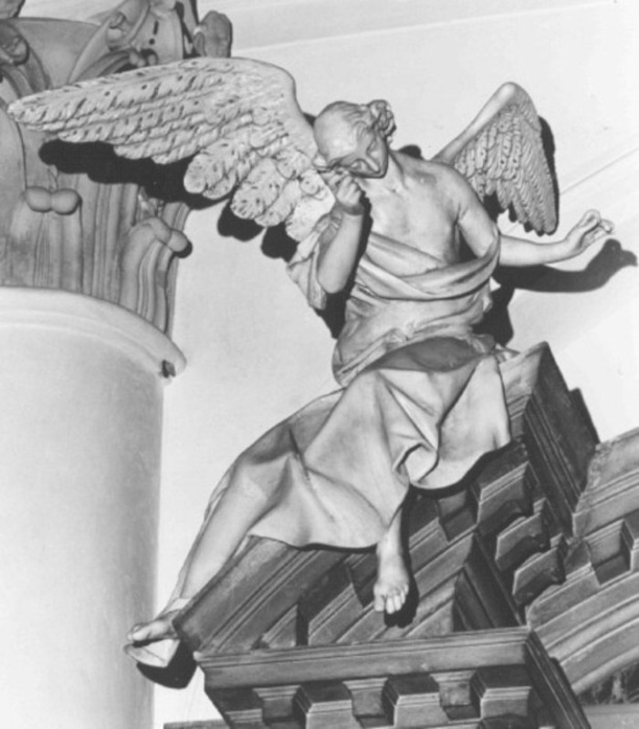 angelo (scultura) - ambito veneto (sec. XIX)