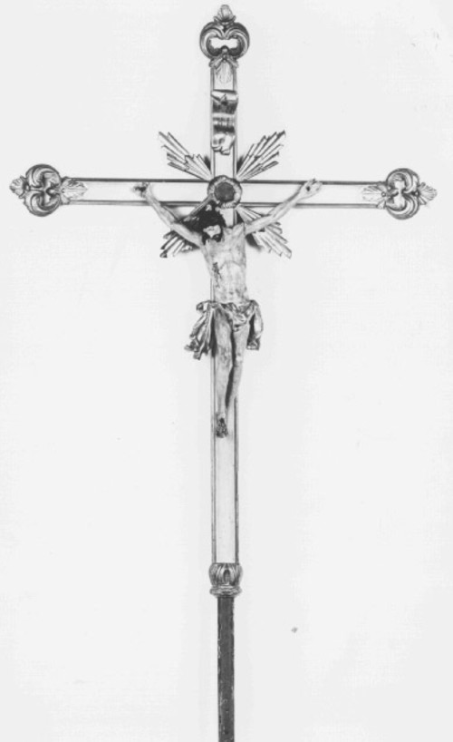 croce processionale - ambito veneto (sec. XIX)