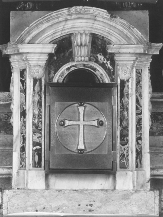 tabernacolo - ambito veneto (sec. XIX)