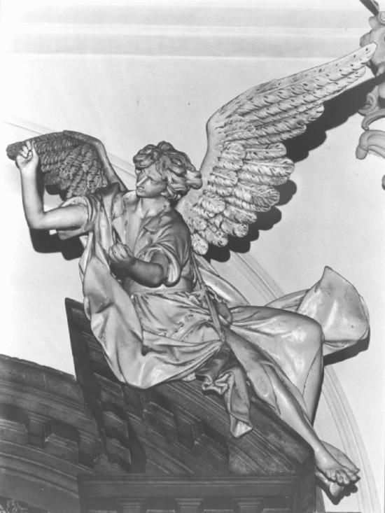 angelo (statua) - ambito veneto (sec. XIX)