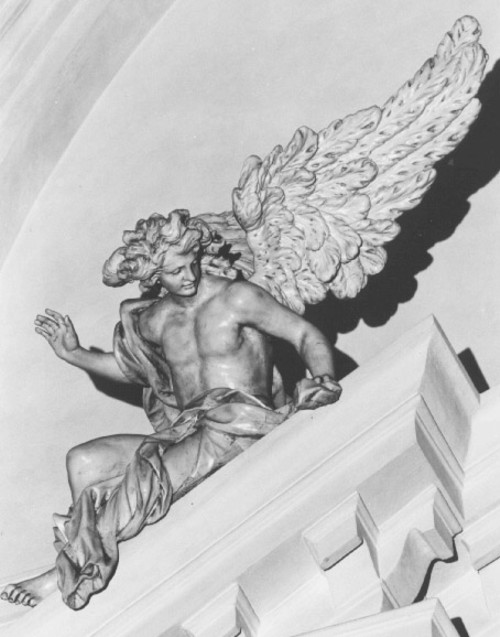 angelo (statua) - ambito veneto (sec. XIX)