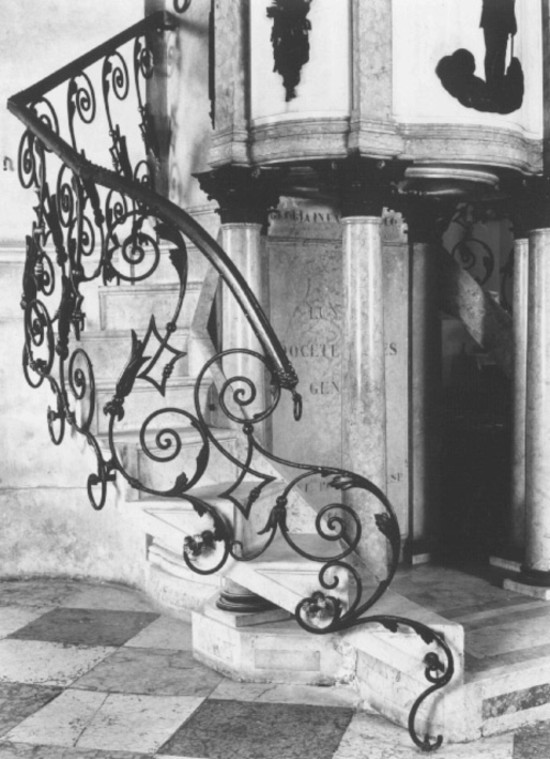 ringhiera - ambito veneto (sec. XIX)