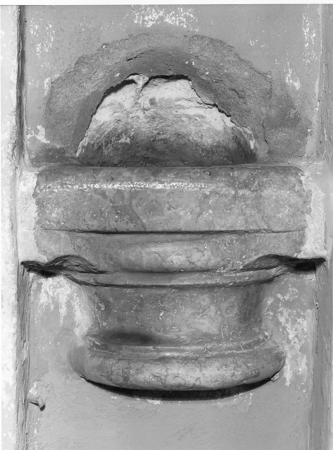 acquasantiera da parete - produzione veneta (sec. XVIII)