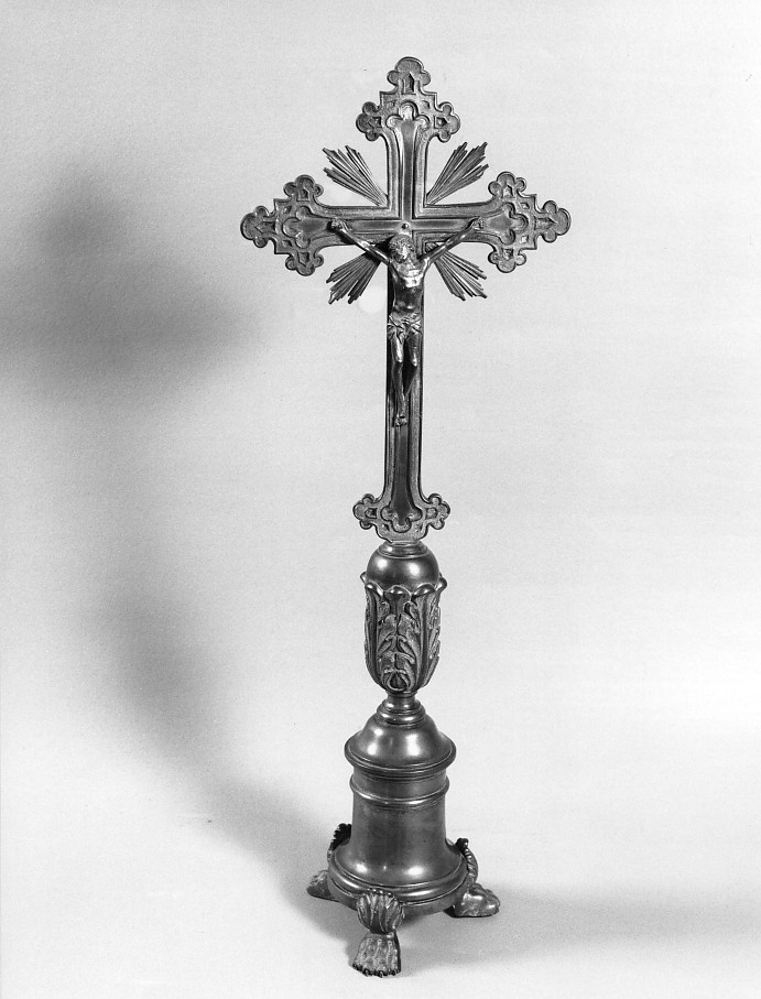 croce d'altare - produzione veneta (seconda metà sec. XIX)