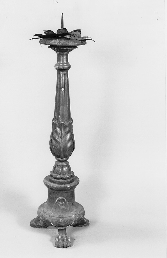 candeliere - produzione veneta (prima metà sec. XIX)