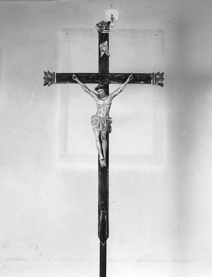 croce processionale - bottega veneta (seconda metà sec. XVIII)