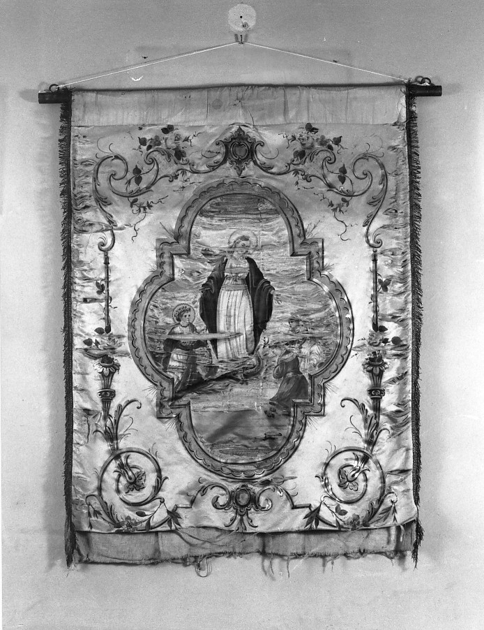 stendardo processionale - bottega veneta (sec. XIX)