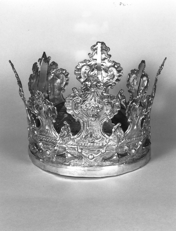 corona da statua - manifattura veneta (sec. XVIII)