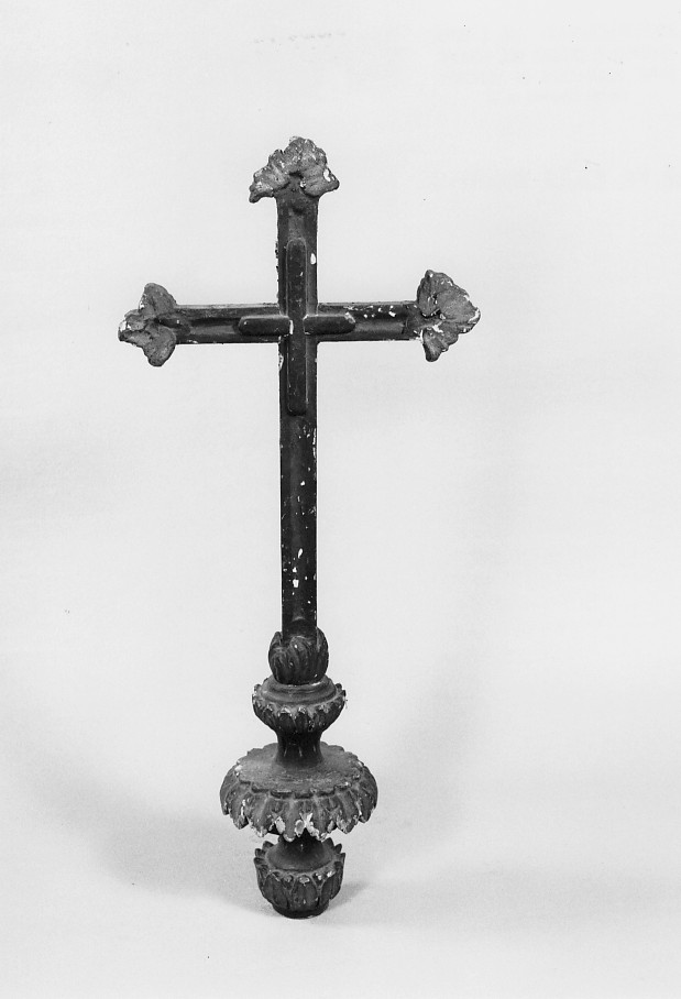 croce processionale - produzione veneta (sec. XIX)