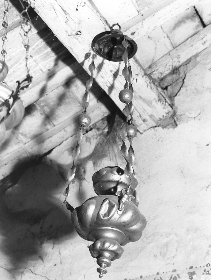 lampada pensile - produzione veneta (sec. XIX)