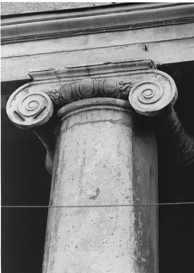 capitello di colonna - ambito vicentino (terzo quarto sec. XVII)