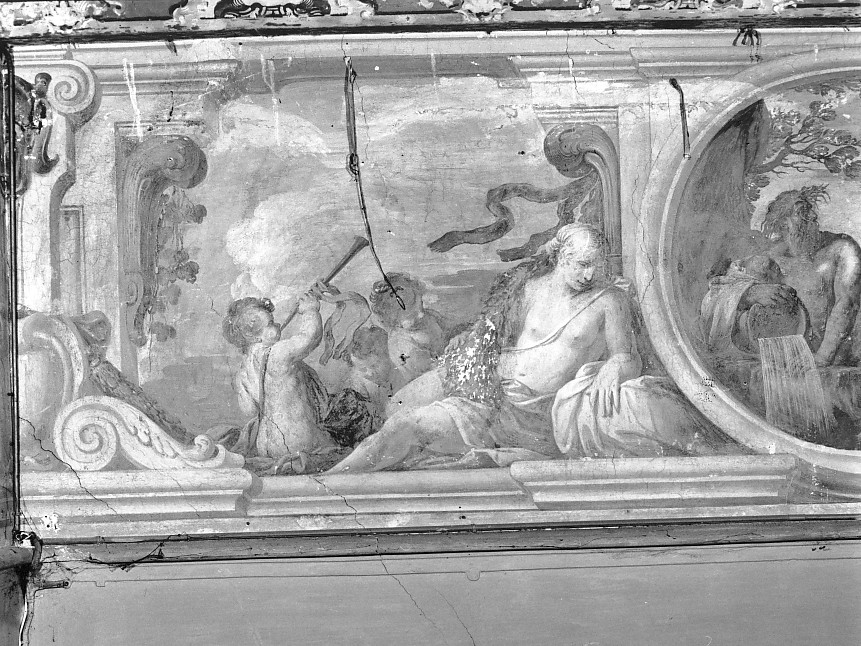 figura femminile (dipinto, ciclo) di Ricchi Pietro (terzo quarto sec. XVII)