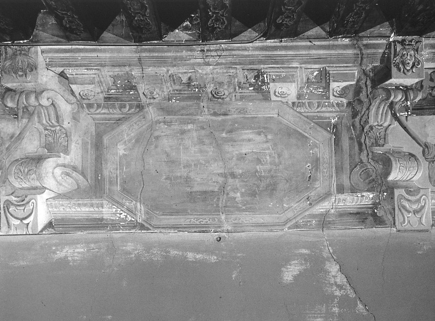 architettura illusionistica (dipinto) - ambito vicentino (terzo quarto sec. XVII)