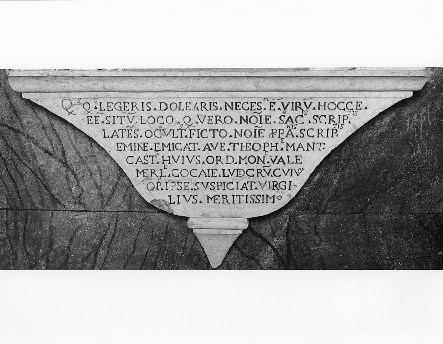 lapide tombale - ambito vicentino (sec. XVII)