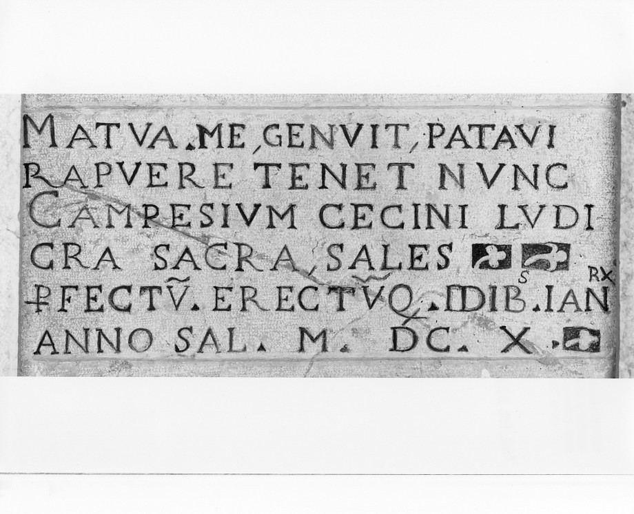 lapide tombale - ambito vicentino (sec. XVII)