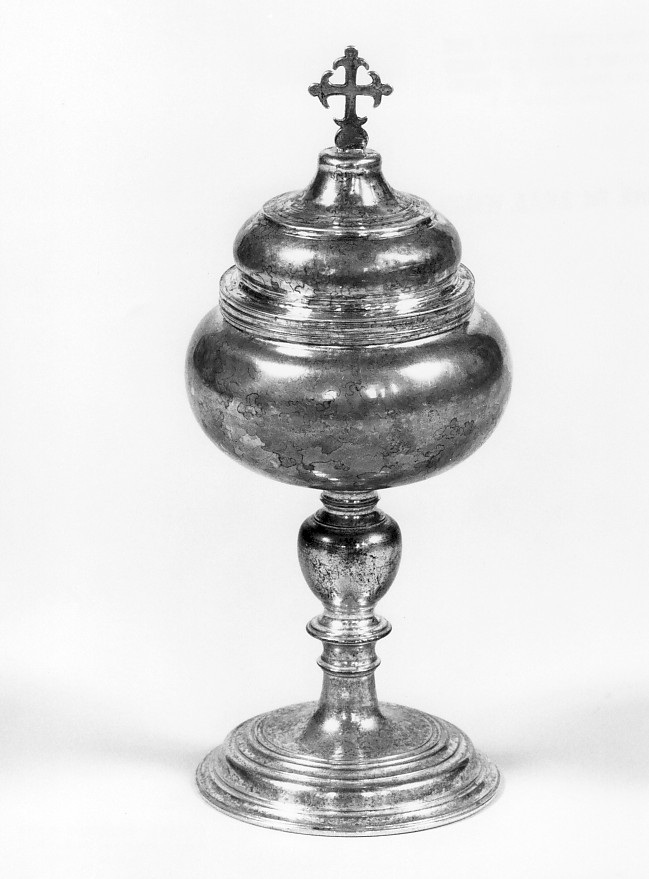 pisside - ambito veneto (fine/inizio secc. XIX/ XX)