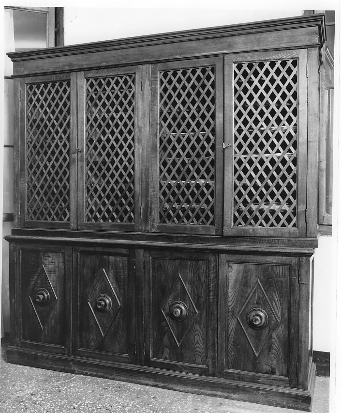 armadio per archivi - manifattura veneta (secc. XIX/ XX)