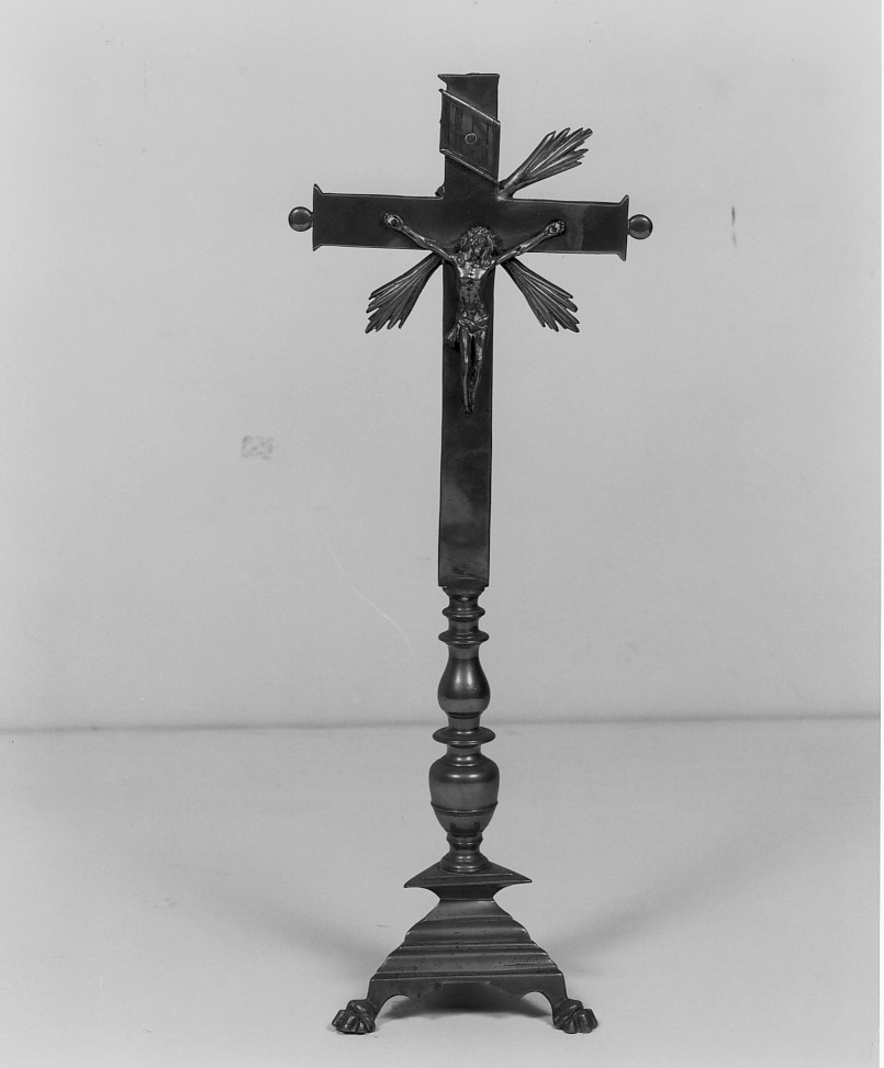 croce d'altare - manifattura vicentina (sec. XIX)