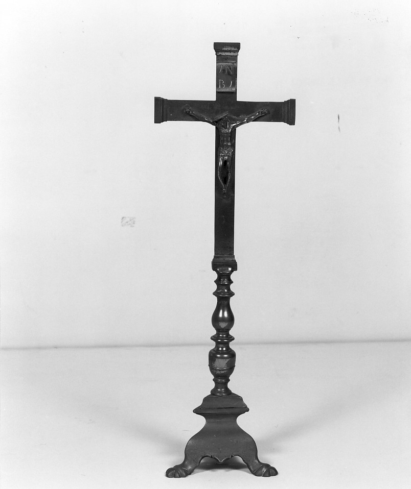 croce d'altare - manifattura vicentina (sec. XIX)