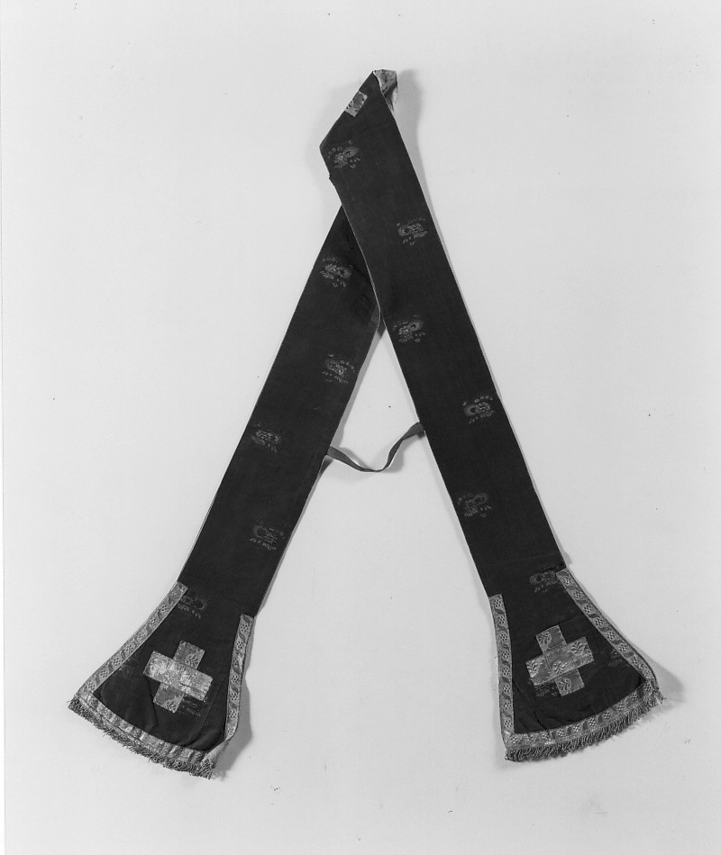 stola - manifattura veneta (ultimo quarto sec. XVIII)