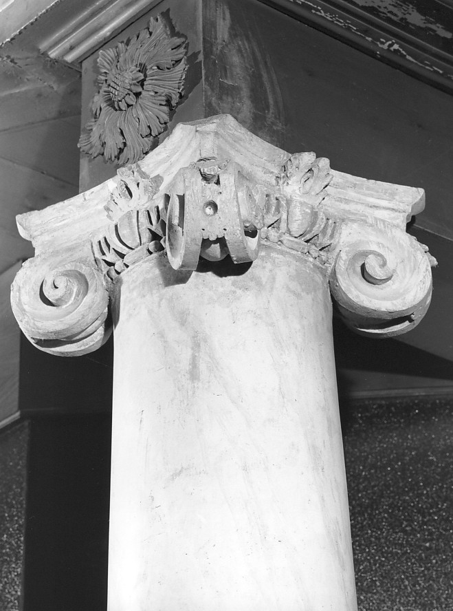 capitello ionico, serie - ambito veneto (secc. XVIII/ XIX)