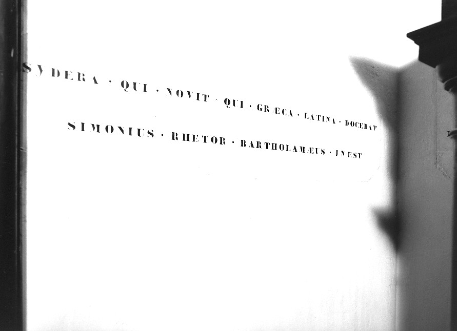 lapide commemorativa - ambito veneto (sec. XIX)