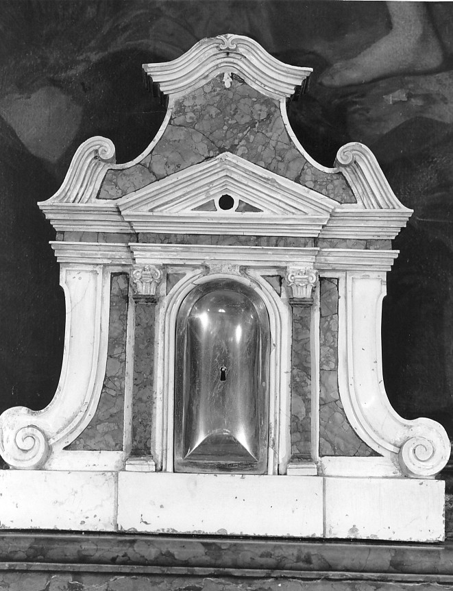 tabernacolo - ambito veneto (seconda metà sec. XVIII)
