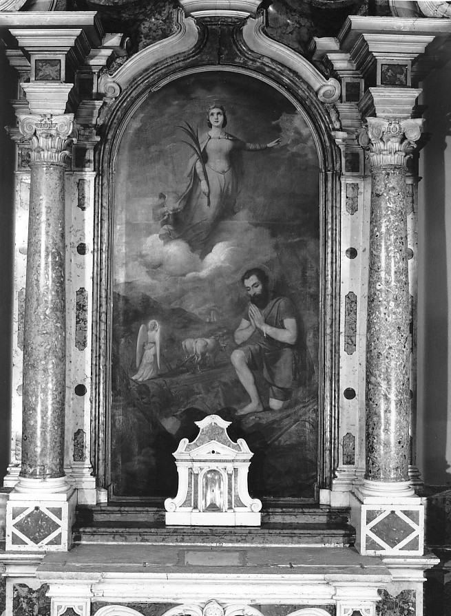 Sant'Isidoro (dipinto) di Dusi Bartolomeo (sec. XIX)