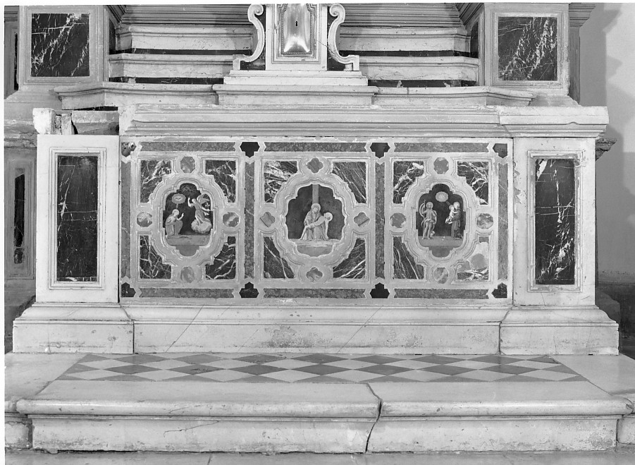 paliotto - ambito veneto (seconda metà sec. XVII)