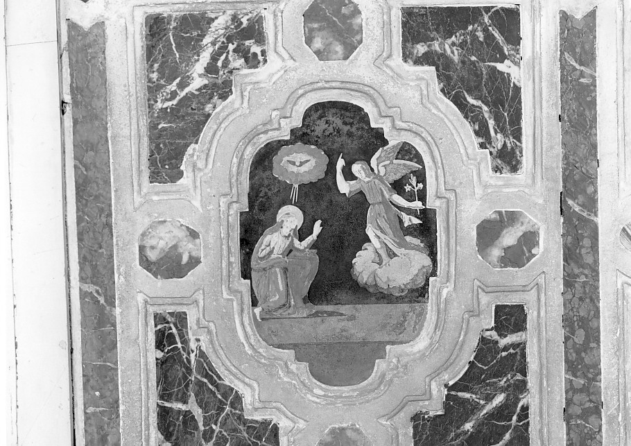 Annunciazione (formella) - ambito veneto (seconda metà sec. XVII)