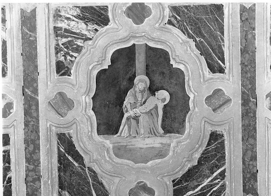 Pietà (formella) - ambito veneto (seconda metà sec. XVII)