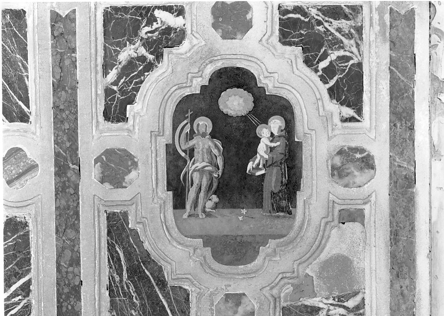 San Giovanni Battista (formella) - ambito veneto (seconda metà sec. XVII)