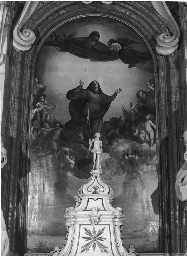 assunzione della Madonna (dipinto) di Centazzo Fortunato (metà sec. XIX)