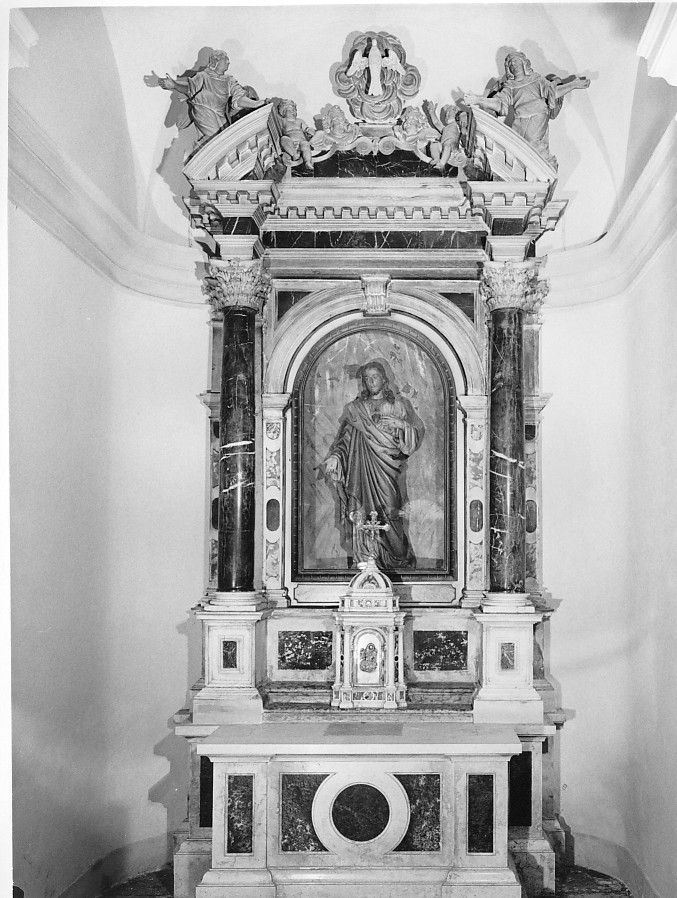 altare - ambito veneto (seconda metà sec. XVII)