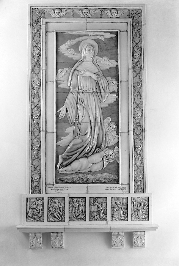 Santa Rita da Cascia (ancona) di Petucco G (metà sec. XX)