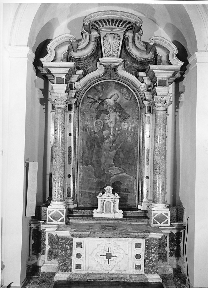 altare - ambito veneto (seconda metà sec. XVIII)