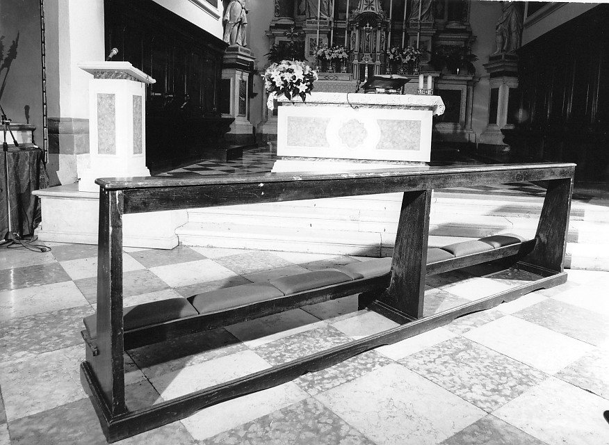 inginocchiatoio - ambito veneto (sec. XIX)