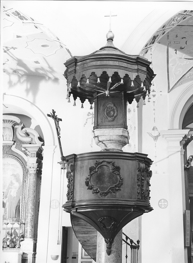 pulpito - ambito veneto (ultimo quarto sec. XVIII)