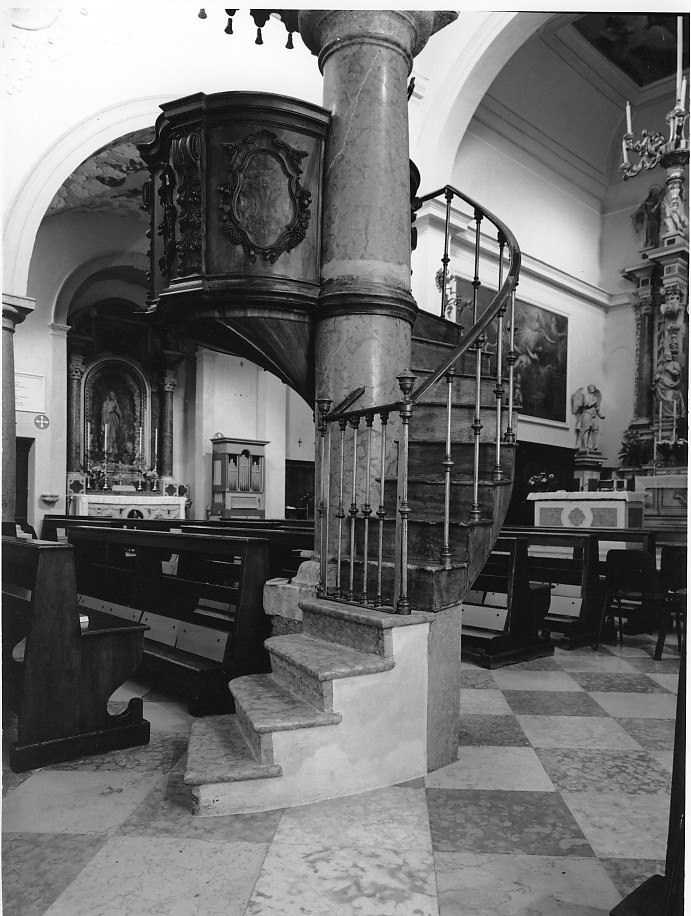 ringhiera di scala - ambito veneto (ultimo quarto sec. XVIII)