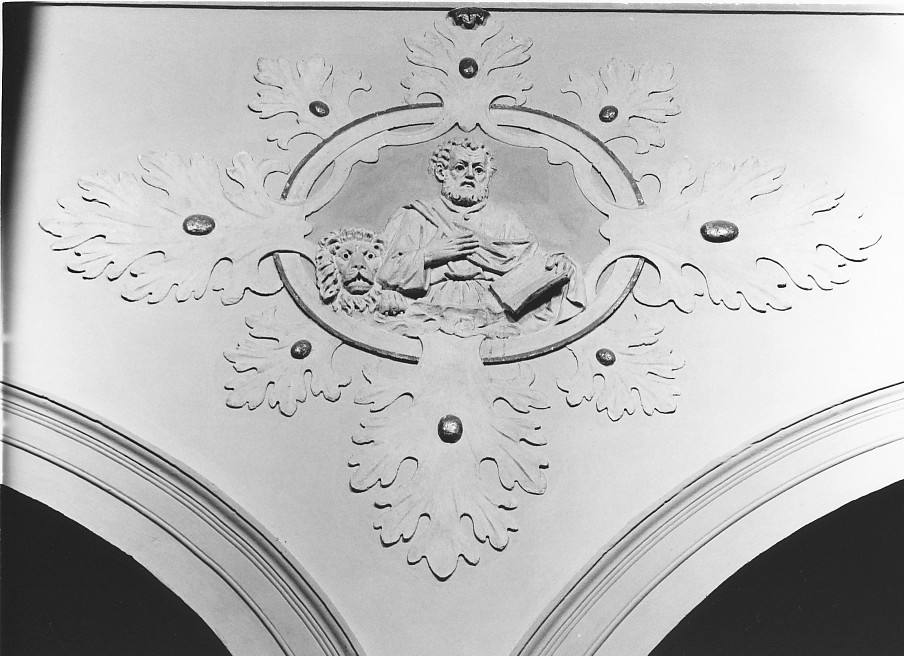 San Marco Evangelista (decorazione plastica) - ambito veneto (prima metà sec. XIX)