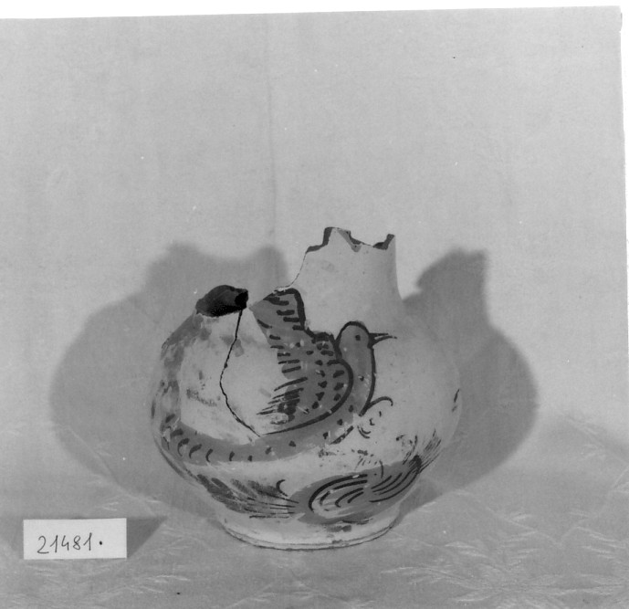 boccale - manifattura bassanese (seconda metà sec. XIX)