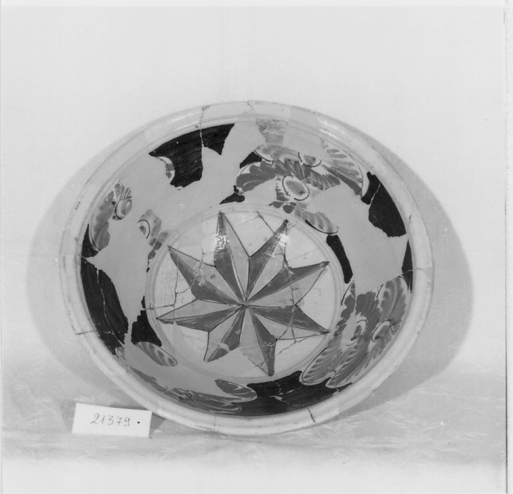 bacino - manifattura bassanese (seconda metà sec. XIX)