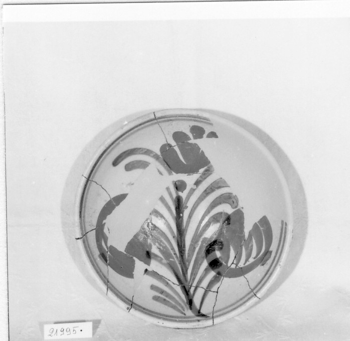 scodella - manifattura bassanese (seconda metà sec. XIX)