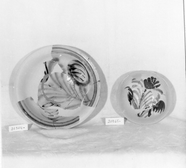 scodella - manifattura bassanese (seconda metà sec. XIX)